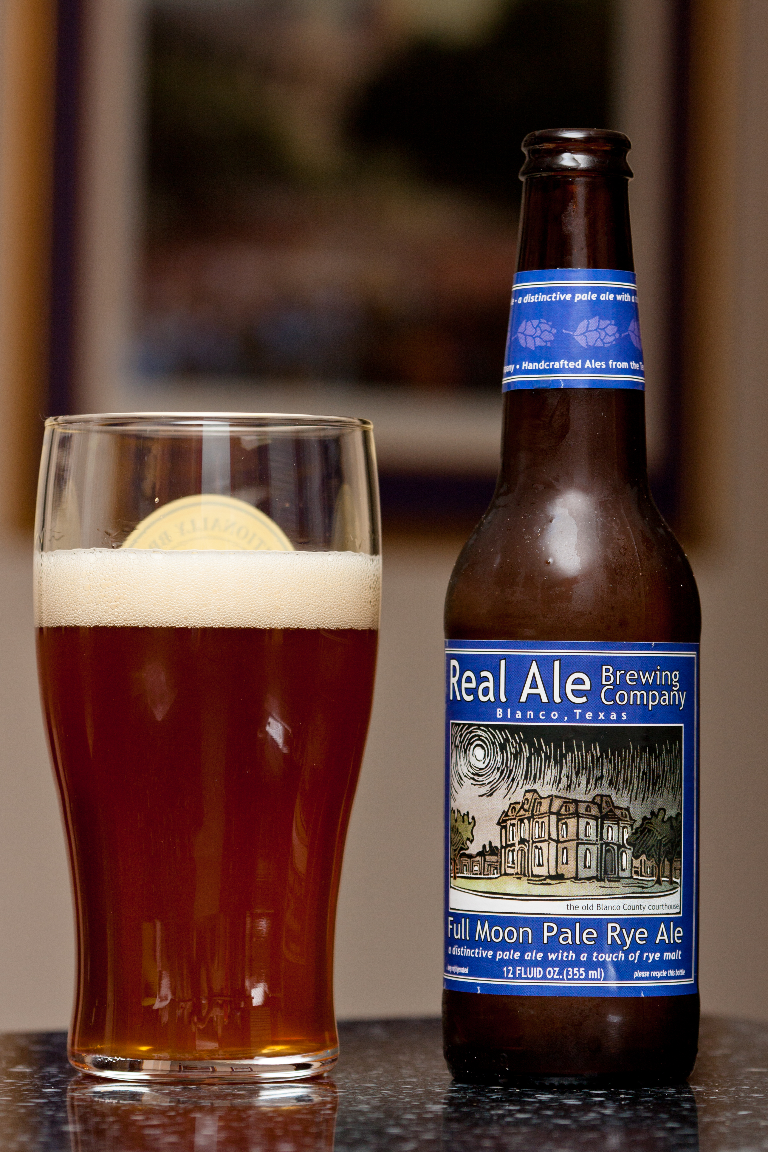 Real Ale Full Moon Pale Rye Ale - Beers and Ears